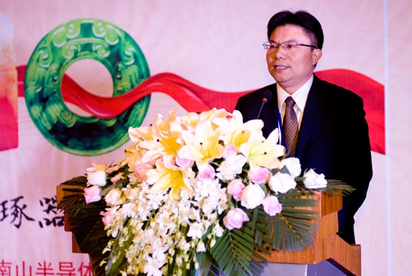 風華高科銷售總監(jiān)肖平先生在南京南山十周年客戶答謝會